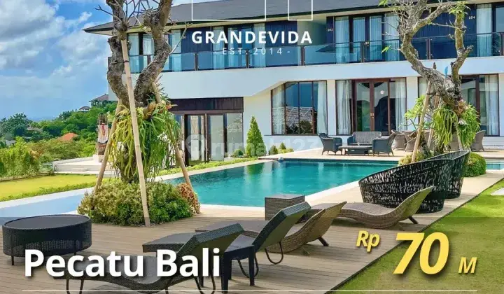 Price Drop Pecatu Bali Luxury Villa, Sea View Cantik, Fully Furnished 1