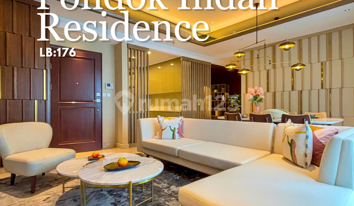 Pondok Indah For Sale Apartemen Pondok Indah Residence Tower Amala, Brand New 3Br, Semi Furnished. 1