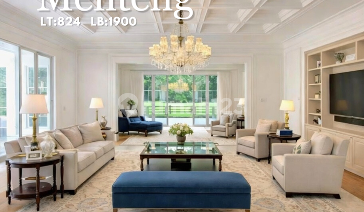 House For Sale Menteng Brand New House At Menteng, Luxurious American Classic.
