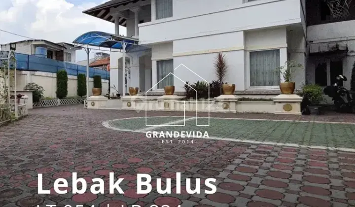 Lebak Bulus Halaman Luas, Private Pool Dan Basketball Court, Bangunan Terawat 1