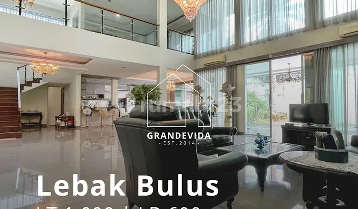 Lebak Bulus Tanah Luas, Ada Swimming Pool Dan Rooftop, Dalam Komplek