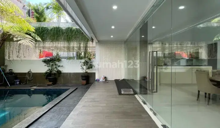 Price Drop Cirendeu Tropical Modern House, Bangunan 2 Lantai, Akses Dekat Ke Lebak Bulus 2