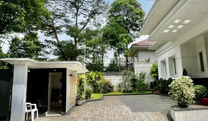 Price Drop Kebayoran Baru Bangunan 2 Lantai, Fully Furnished, Tanah Luas 2