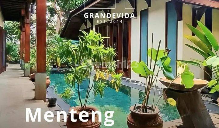 Menteng Rumah Besar Hook Asri, Strategis, Ring 1, Akses Jalan Lebar 1