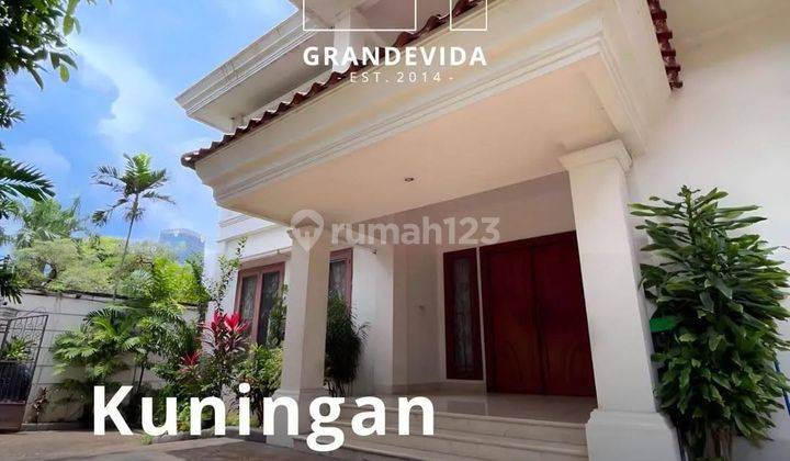 Price Drop Kuningan Rumah Mewah Di Area Lingkungan Hunian Premium, Jalan Lebar 1