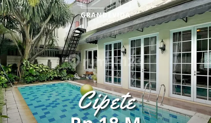 Cipete Bangunan 2 Lantai Terawat, Lokasi Strategis Cipete Bangunan 2 Lantai Terawat, Lokasi Strategis