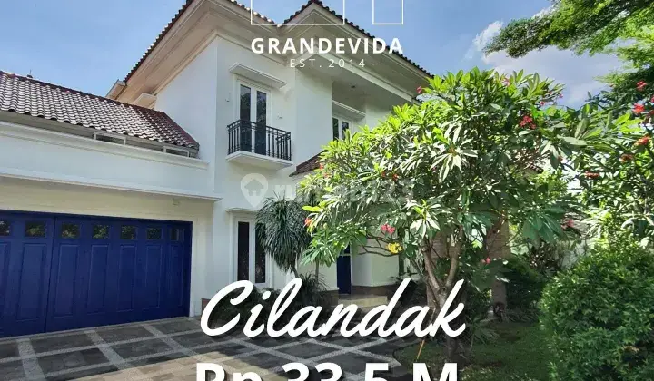 Cilandak Rumah Mewah Dan Cantik, Tanah Luas, Bangunan Besar, Private Poo 1