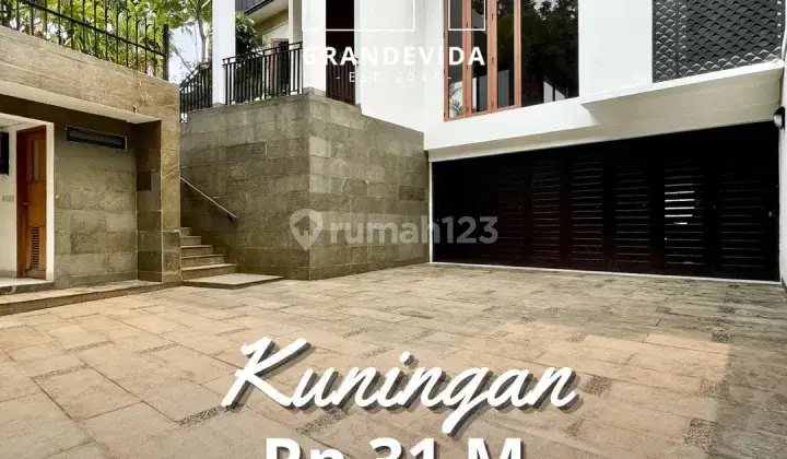 Kuningan Rumah 3 Lantai, Newly Renovated, Jalanan Lebar, Kawasan Elit 1