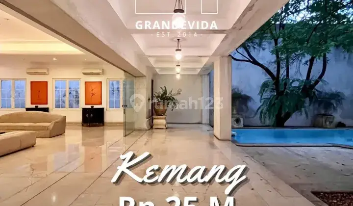 Kemang Rumah Dengan Konsep Villa, Design Modern Classic, Tanah Luas Dan Ngantong 1