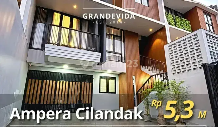 PRICE DROP AMPERA / CILANDAK RUMAH TERAWAT DAN SIAP HUNI, BANGUNAN BARU DALAM KOMPLEKS 1