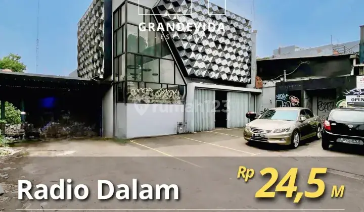 PRICE DROP RADIO DALAM HITUNG TANAH, HARGA NJOP, LOKASI STRATEGIS PINGGIR JALAN, COCOK UNTUK KANTOR ATAU RUANG USAHA LAINNYA 1