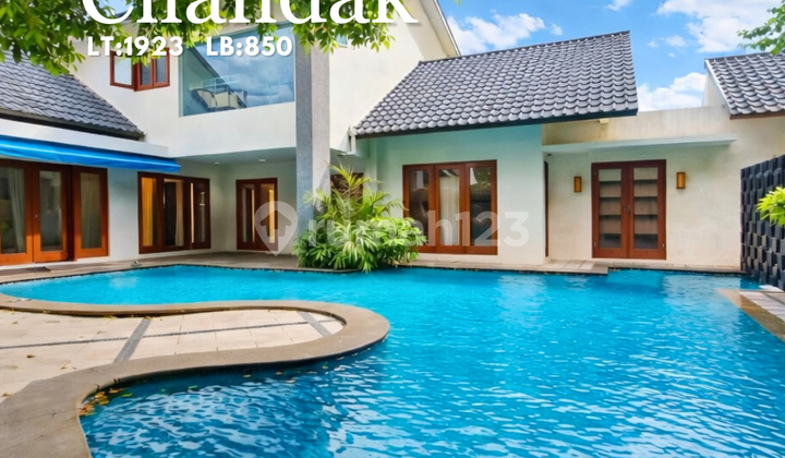 Price Drop!!! Cilandak For Sale Luxury Modern Tropical Resort House, Spacious Land, Well-Maintained Building