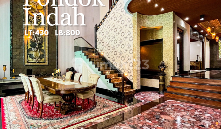 House For Sale Pondok Indah Zen Tropical House, Elite Location, Pondok Indah Area