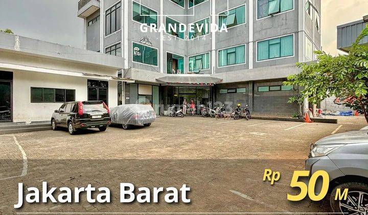 Kemanggisan Palmerah Kost 4 Lantai + Rooftop, Dekat Binus Anggrek