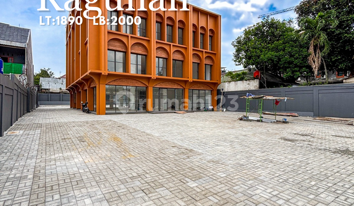 Office Building For Sale For Rent Ragunan Bangunan Baru, Gedung 4 Lantai, Tanah Luas, Lokasi Strategis.