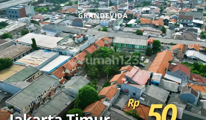 PRICE DROP!!! PONDOK KELAPA / DUREN SAWIT COMMERCIAL PLOT, CAN BE DEVELOPED INTO HOUSING, SPACIOUS LAND, STRATEGIC LOCATION, A STONE'S THROW TO HALIM AIRPORT