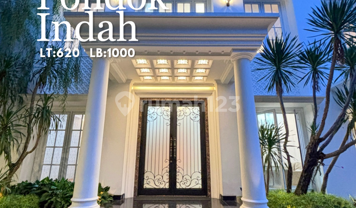 Price Drop!!! Pondok Indah For Sale Beautiful Luxury House Classic Design in Premium Area South Jakarta