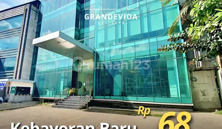 Price Drop Kebayoran Baru Mini Building Siap Pakai, Di Lokasi Premium, Sangat Strategis Area Komersil 1