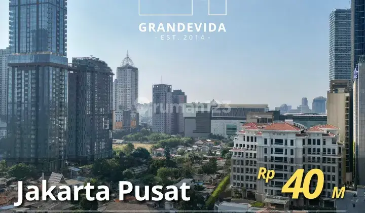 Tanah Abang Jual Cepat Rumah Kantor, Furnished Sudirman Area, Jakarta Pusat