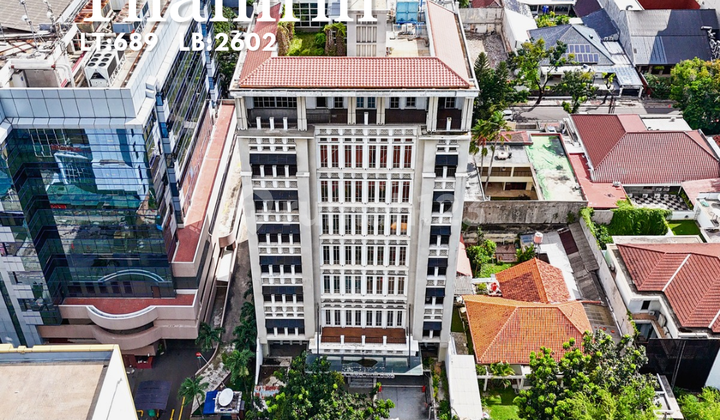 Office & Service Apartment For Sale Thamrin Luxury Building Ready to Use, Mixed-use Zone, Super Prime Location, One Step to Hotel Indonesia