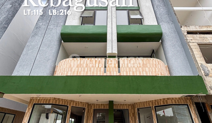 Commercial Shophouse For Sale Kebagusan Only 7 Units Left, Lokasi Dekat Tol Tb Simatupang.