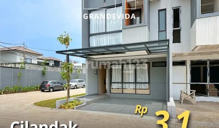 CILANDAK PROJECT TOWNHOUSE BRAND NEW, URBAN AND GREEN DESIGN CONCEPT