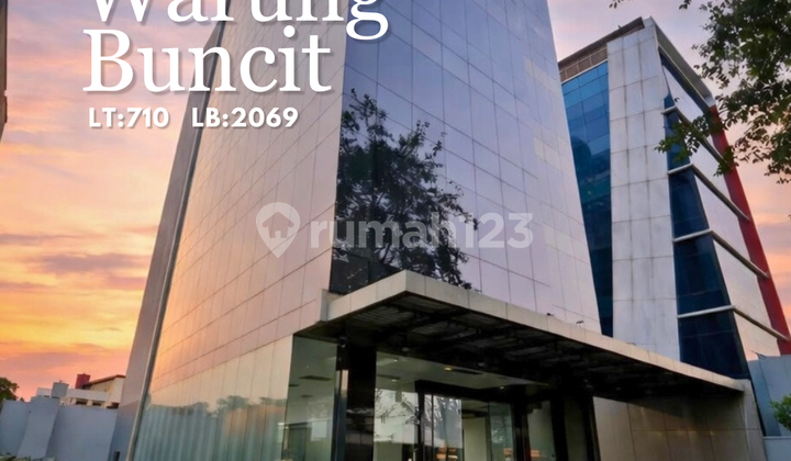 Warung Buncit For Sale New Building in Mampang, 6 Floors Plus Basement and Rooftop.