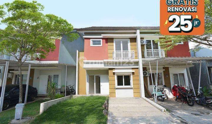 Rumah di Serpong Lagoon Cluster North Pelican Harga Nego J15879 2