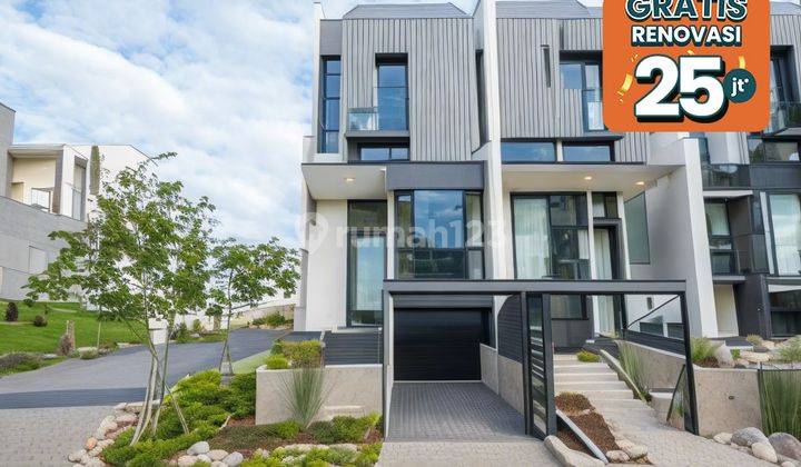 Rumah Modern di Greenwich Park Harga Nego Siap Kpr J15873 2