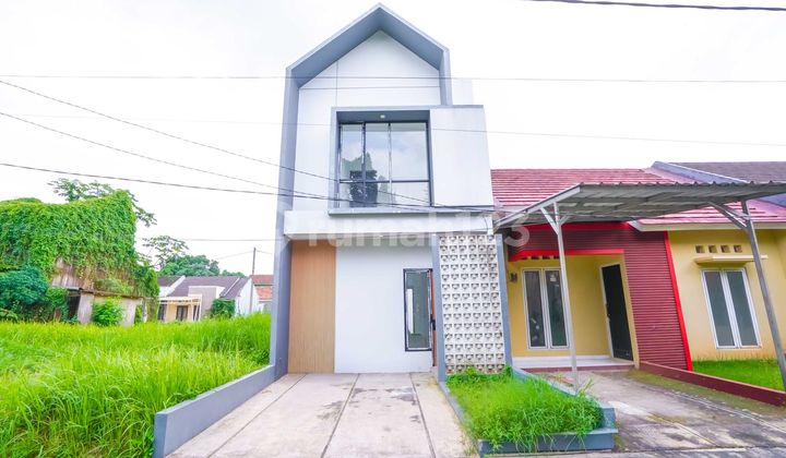 Rumah 2 Lantai 12 Menit ke Gerbang Tol Sawangan 4 Hadap Selatan J39631