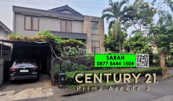 Rumah Luas 2 Lantai Semi Furnished Di Jl Cilosari Bintaro Sektor 6-14516 1