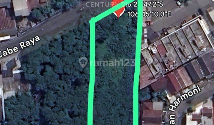 Dijual Tanah Kavling Luas Pinggir Jalan Di Pondok Cabe SA14617 2