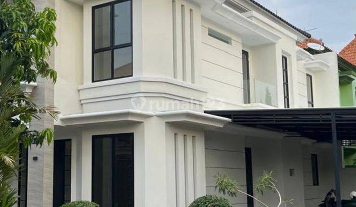 Rumah Depan Taman di Perumahan Elit Eksklusif privat Cluster  1