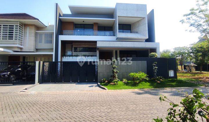 Dijual Rumah Baru Gress Tropical Modern di Imperial Golf Pakuwon Indah Surabaya Barat 1