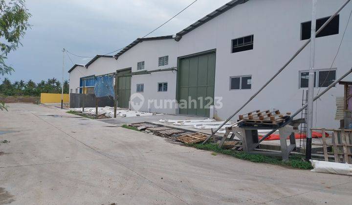 Dijual 2 Unit Gudang Gandeng Lokasi Pakuhaji Teluknaga Tangerang 2