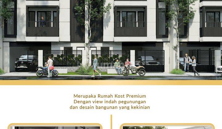 RUMAH KOS 3 LANTAN 17 KAMAR DI MALANG DEKAT KAMPUS 1