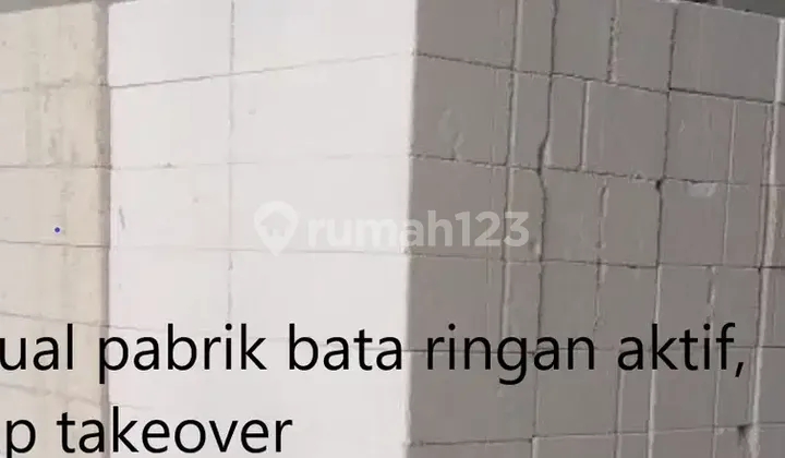 Dijual Pabrik Bata Ringan Mojokerto Siap Take Over  1