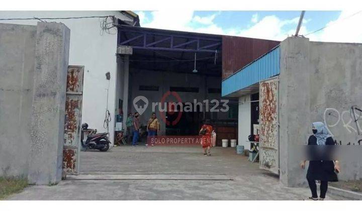 Gudang Luas Siap Pakai Hitung Tanah Lokasi Srogo Klaten 1