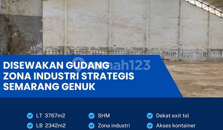 Super Strategic Industrial Area Warehouse Genuk, Semarang 3767m² 2