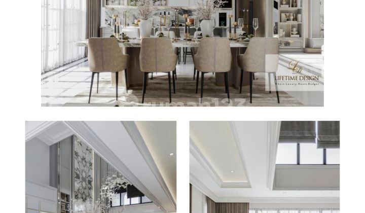 For Sale Half-Finished House in PBV Cluster, Size 12x30, American Classic Style