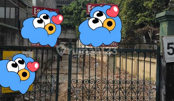 Dijual Kavling Komersil Jakarta Pusat LT 462m2, Harga Siap Nego!