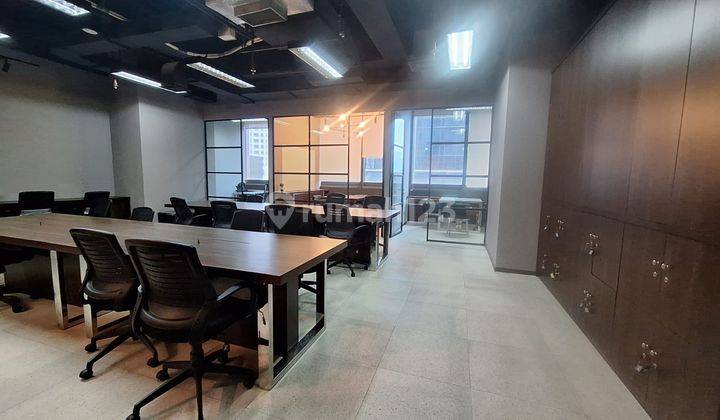 Office Space Scbd Luas 143 Sqm Semi Furnished  1