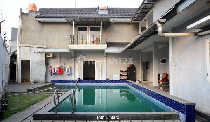 Dijual Rumah Mewah Siap Huni Ada Swimming Pool di Puri Bintaro Jaya 1