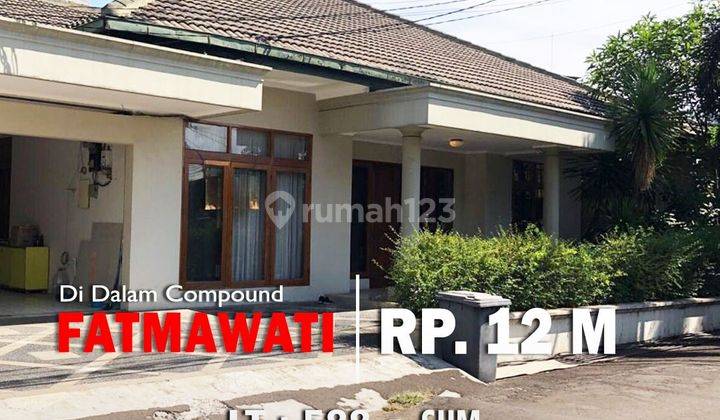 Rumah Siap Huni Dalam Kompleks Cilandak 1