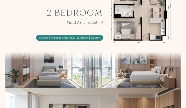 For Sale New Apartment Located In Ring 1 Batam Centre 2