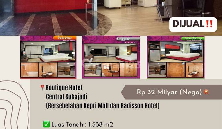 hotel 48 unit kamar dan 3 unit apartemen 1