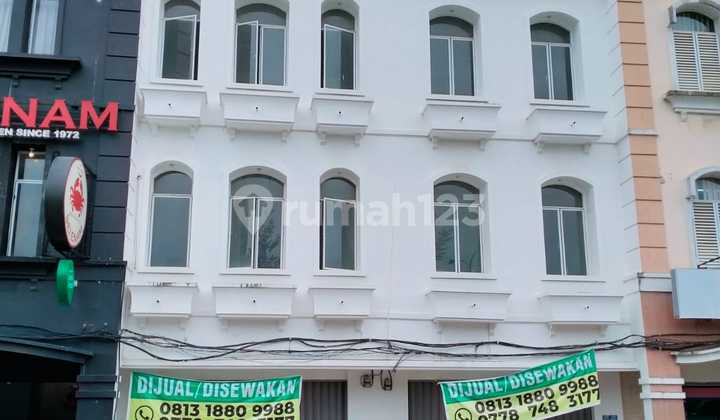 Disewakan 2 unit ruko gandeng hadap jalan besar 1