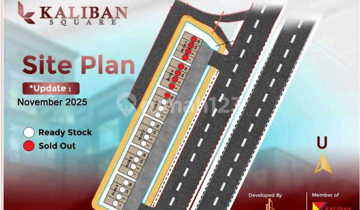 Dijual Ruko Hadap Jalan Besar di Ring 1 Batam Centre