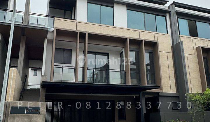 Rumah Mewah 3 Lantai di Clstr Kiyomi Zora Bsd City, Harga Nego 1