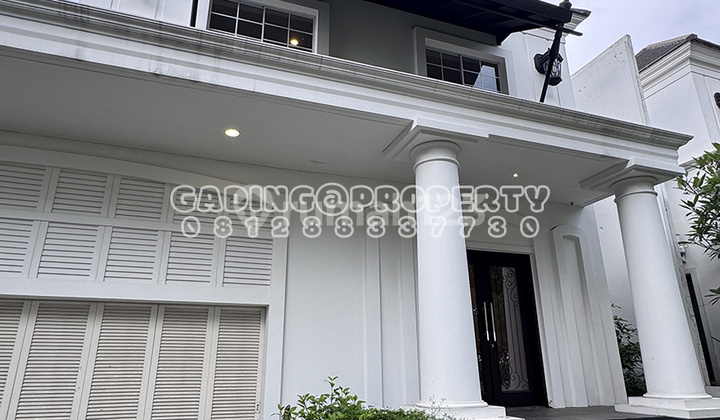 rumah mewah! bagus siap huni. clstr de maja - de park di bsd city.  2